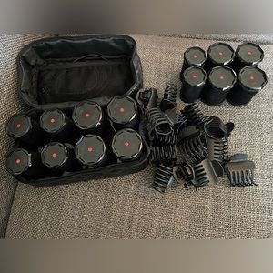 T3 Volumizing Hot Rollers with eight extra rollers